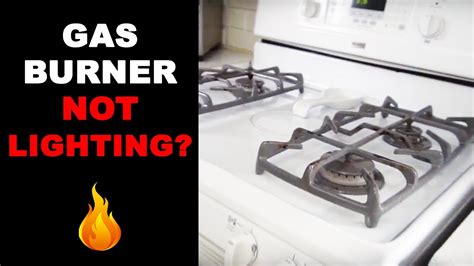 cleaned stove now won't light
